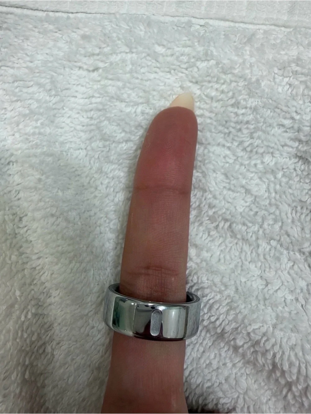 Oura Ring 4 Silver Size 9